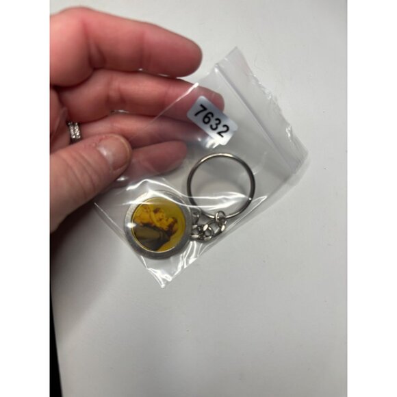 Saint Anthony Blessed Relic Keychain With Double-Sided Religious Medallion & Cha - Picture 5 of 8